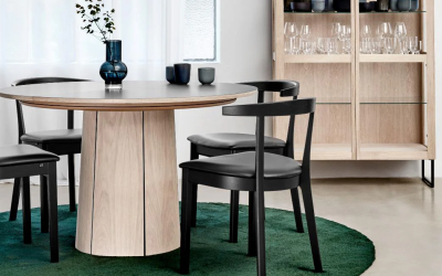 The Perfect Blend of Elegance and Functionality:Extendable Round Dining Table