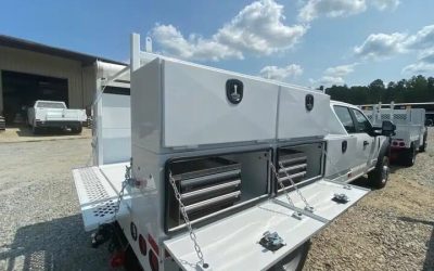 Maximize your landscaping efficiency with a chipper dump body that streamlines debris removal and hauling tasks